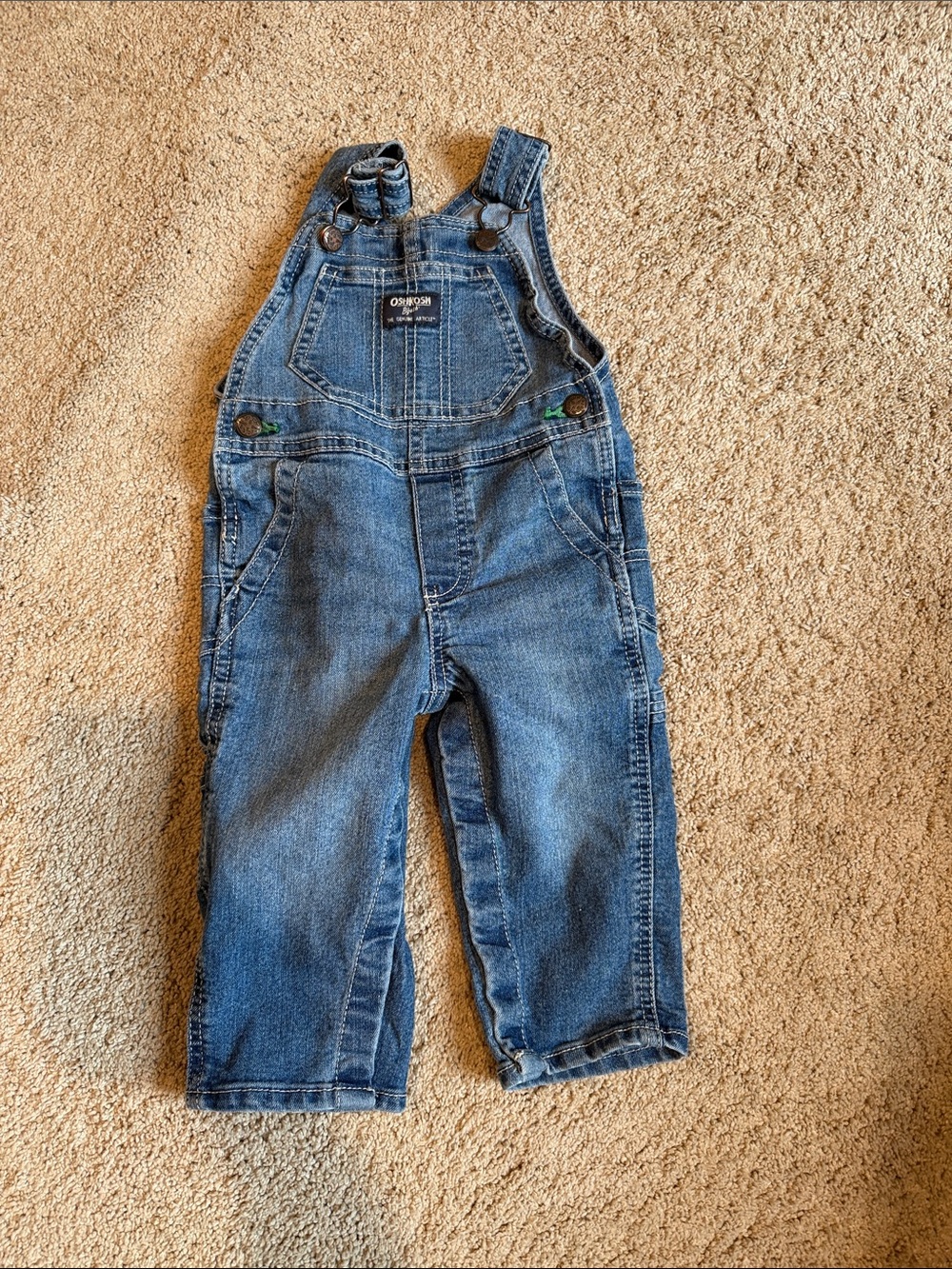 OshKosh B'gosh Medium Blue Denim Kids Overalls